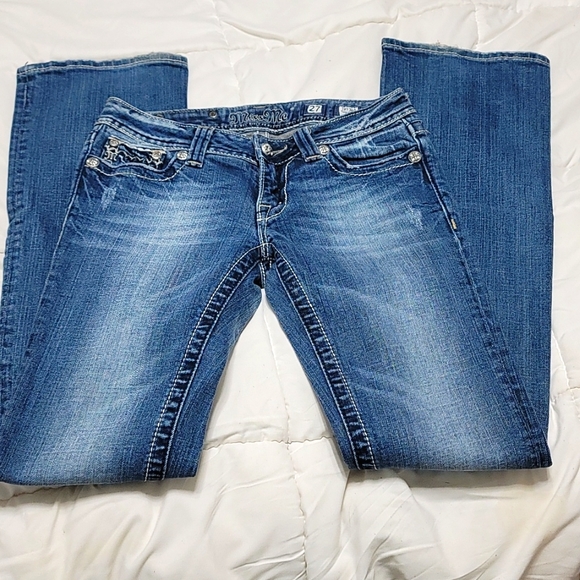 MissMe Jeans Size 27 - Picture 1 of 3